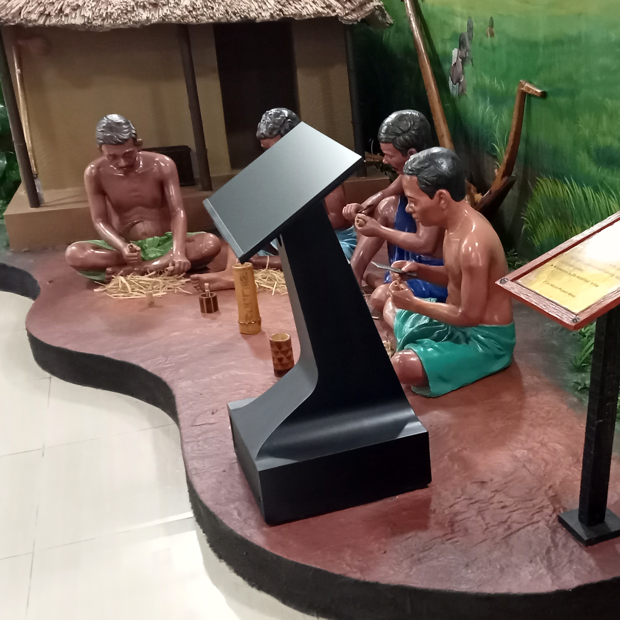 Interactive Kiosk at PVTG gallery of Odisha State Tribal Museum