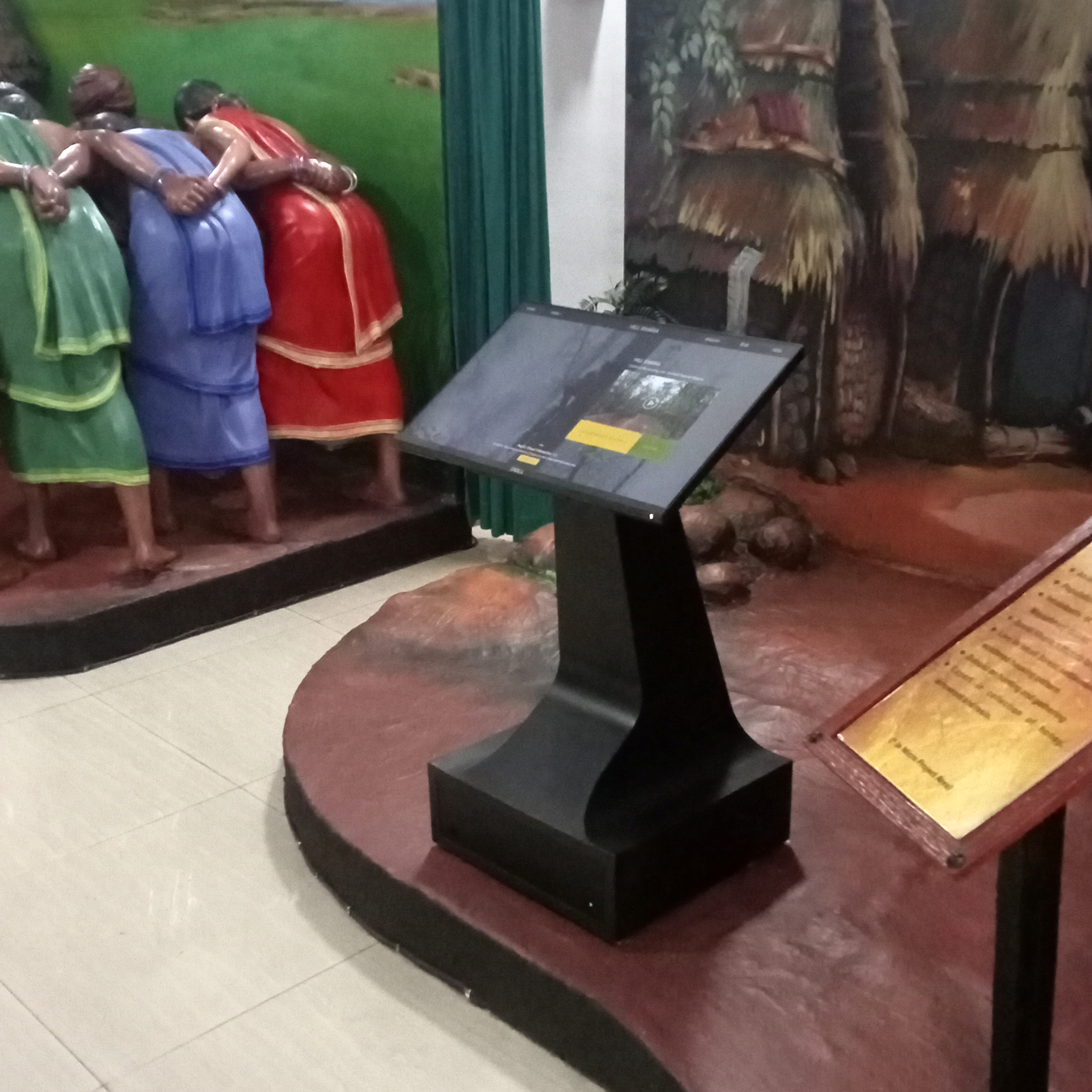 Interactive Kiosk at PVTG gallery of Odisha State Tribal Museum