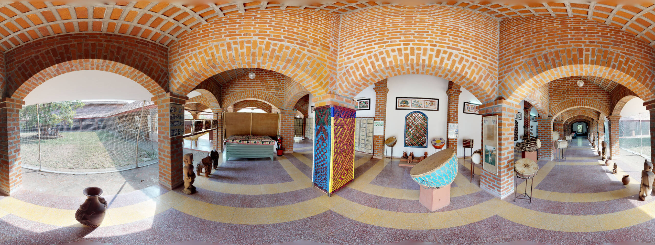 360 degree view of ‘Vaacha’, Museum of Voice