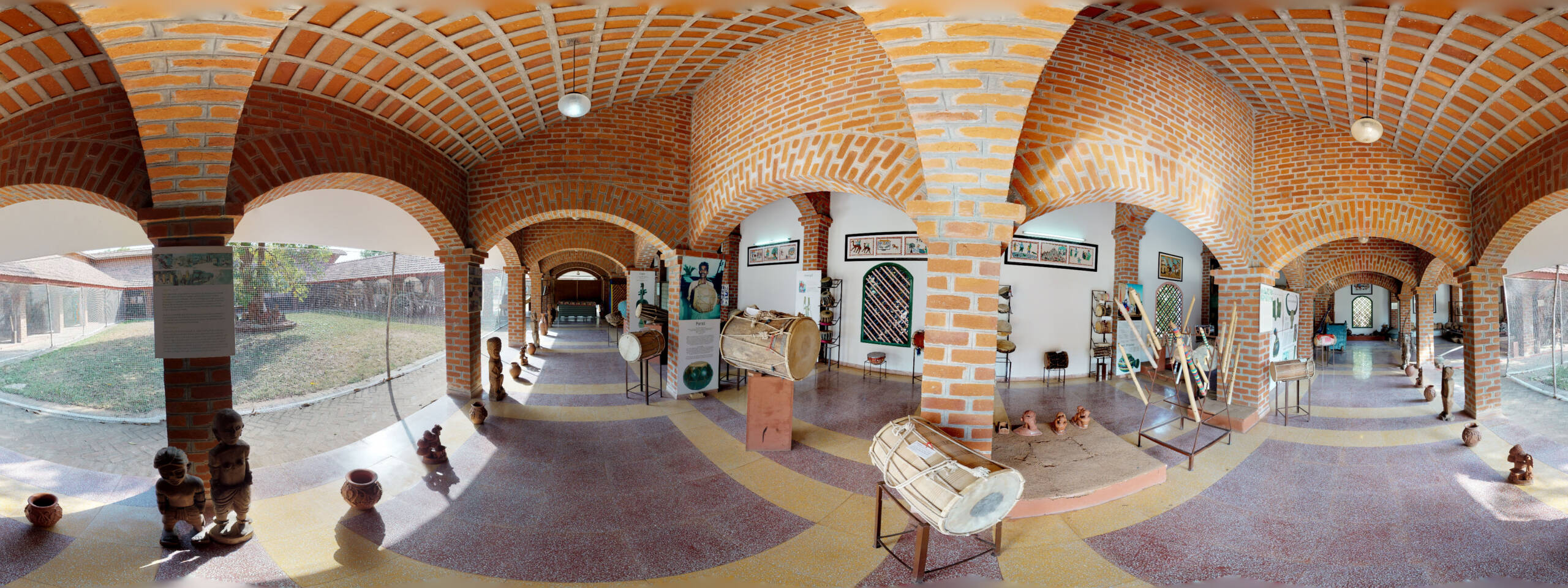 360 degree view of ‘Vaacha’, Museum of Voice