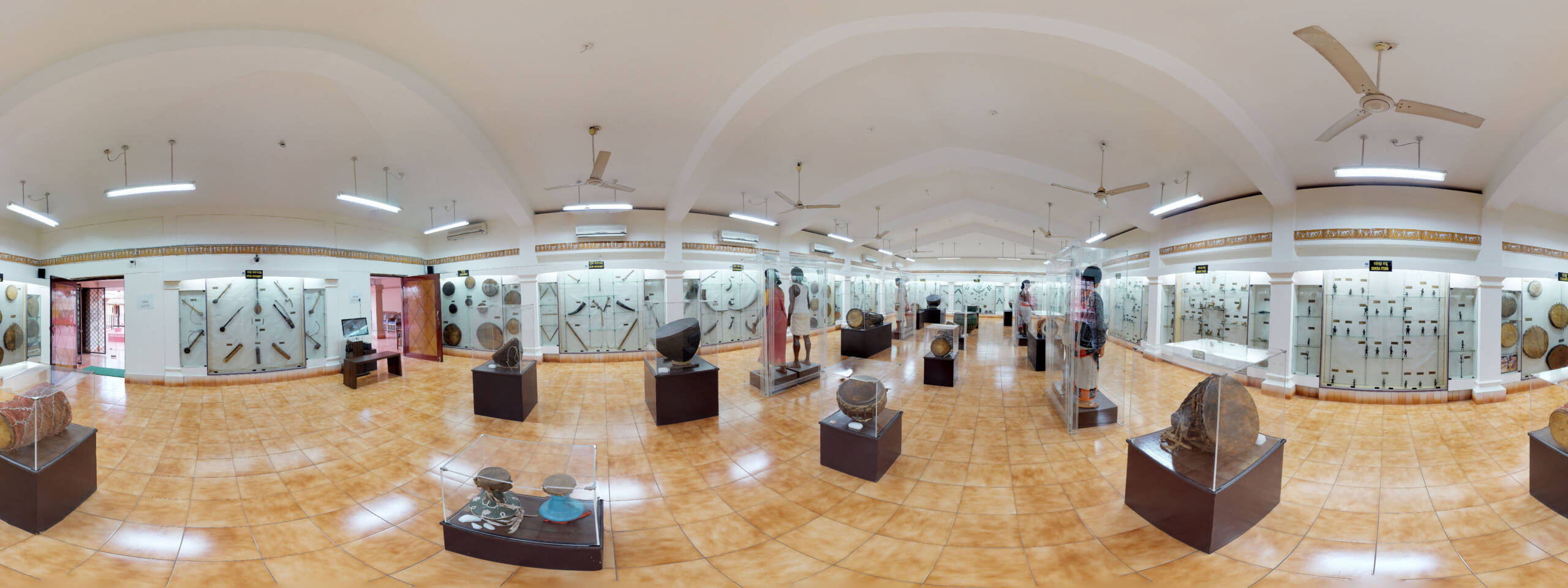 360 degree view of Musical Instruments gallery of Odisha State Tribal Museum