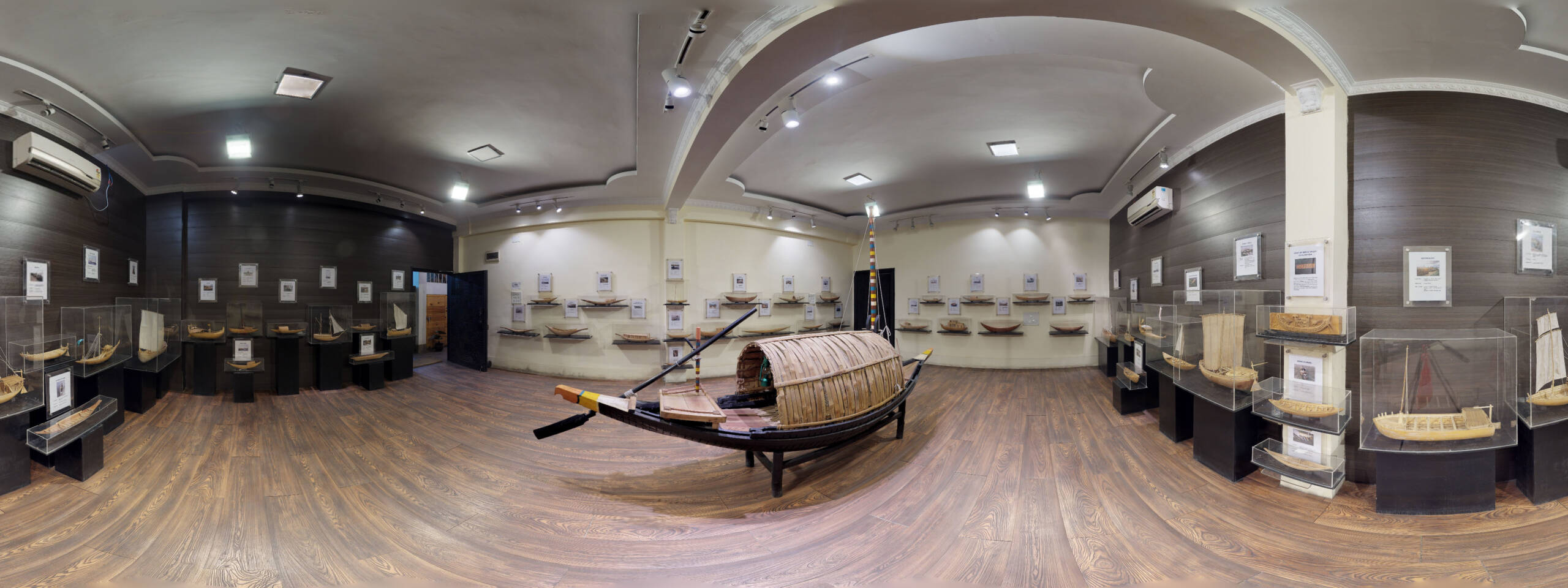 360 degree view of Boats of Bengal gallery of CRI Museum