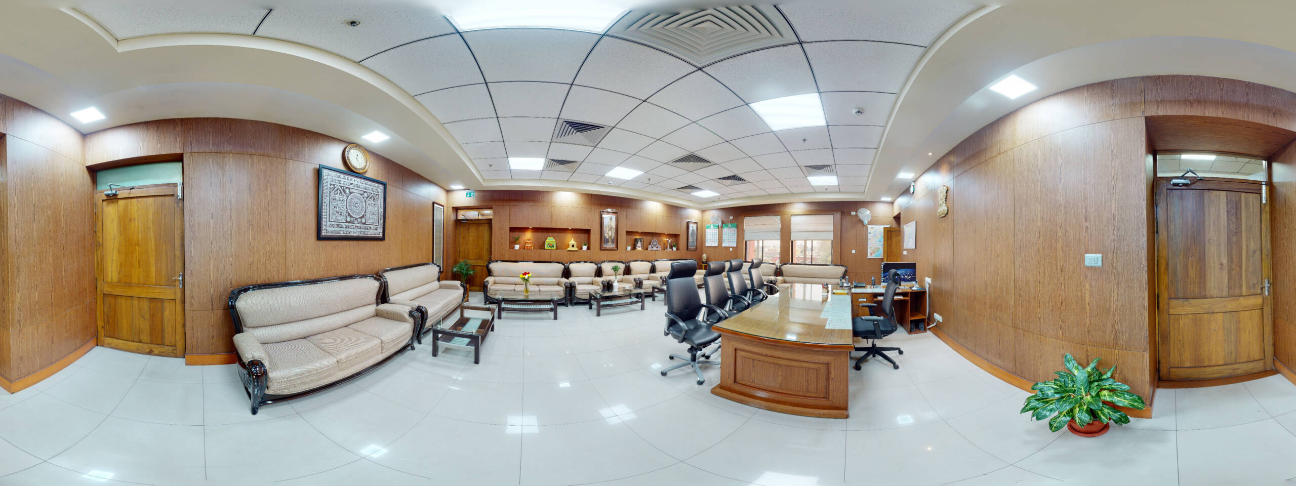 360 degree view of Chamber of Chief Justice