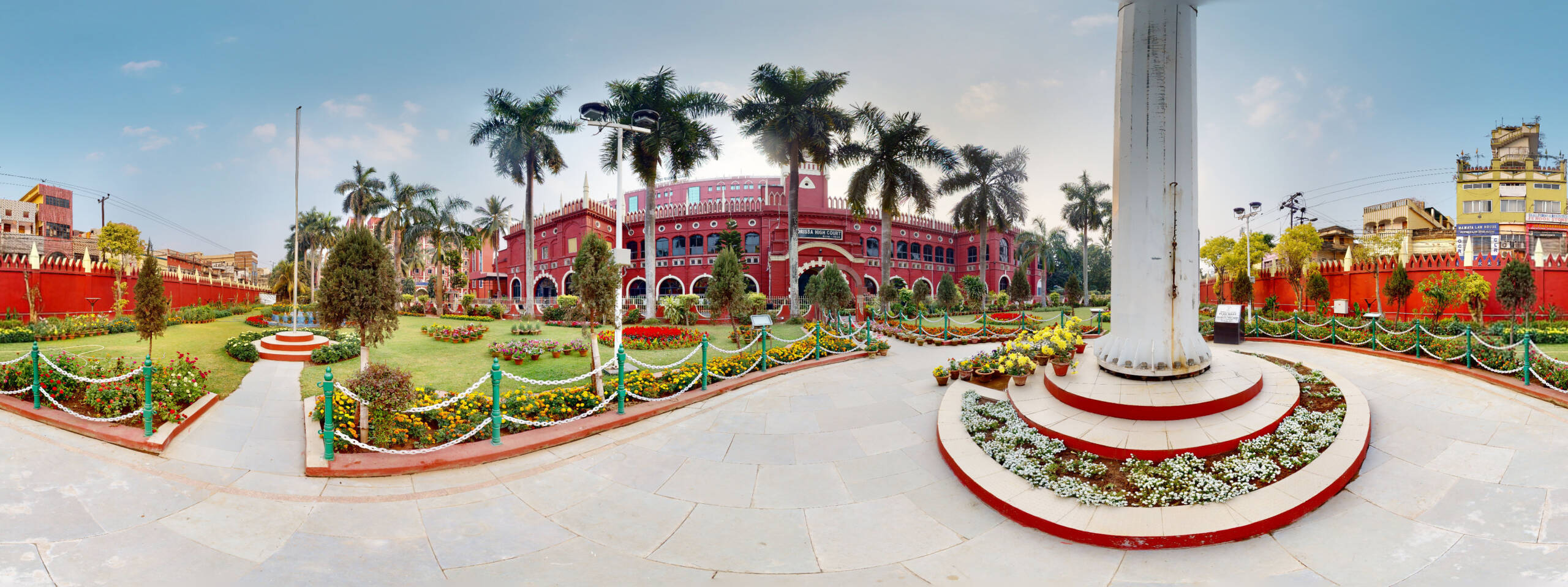360 degree view of Entrance of High Court of Orissa