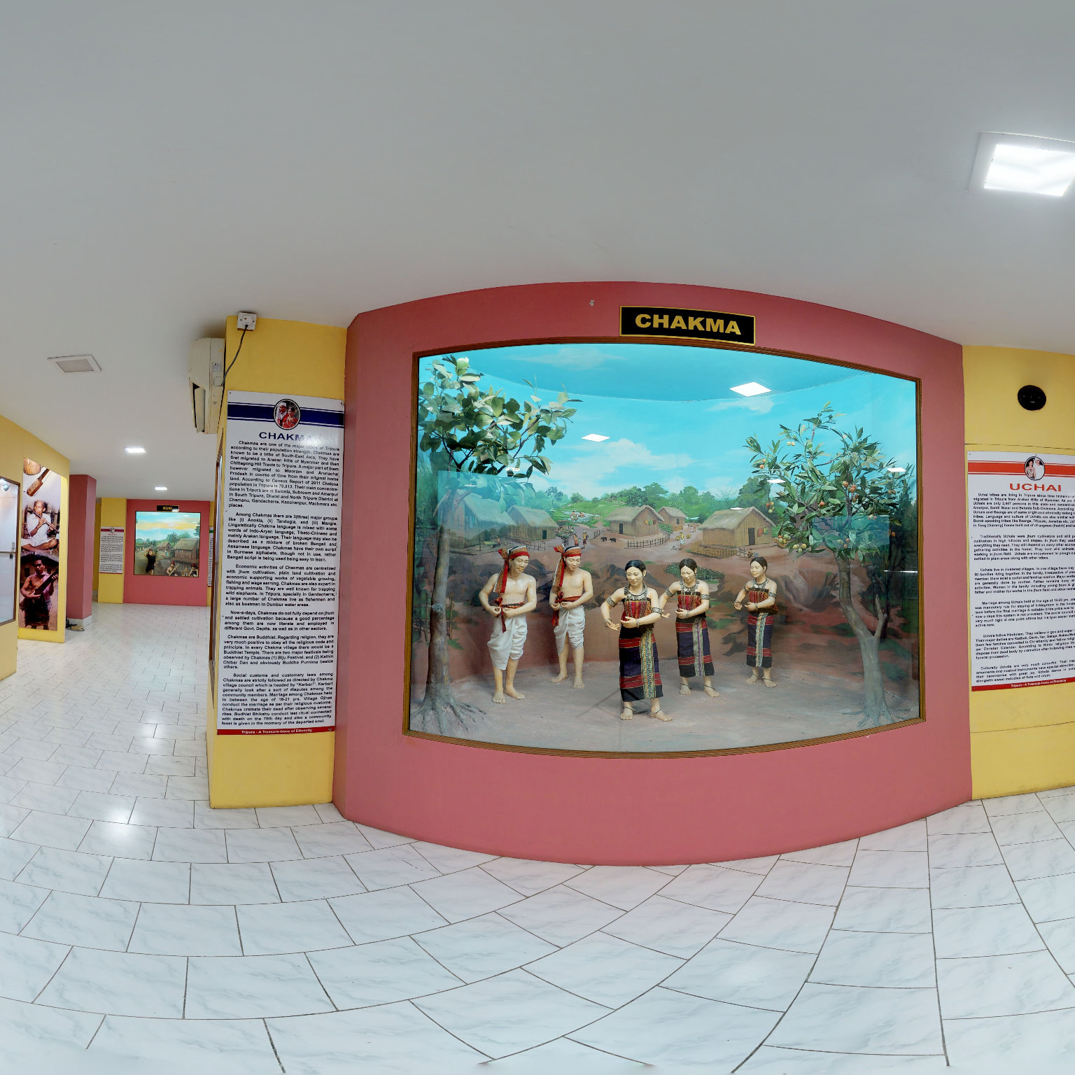 Virtual Tour (VR) of Tripura State Tribal Museum, Agartala